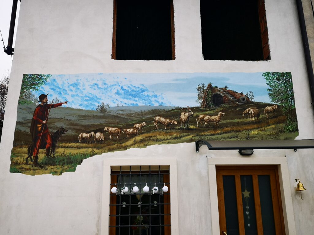murales nel giro dei presepi a campodalbero