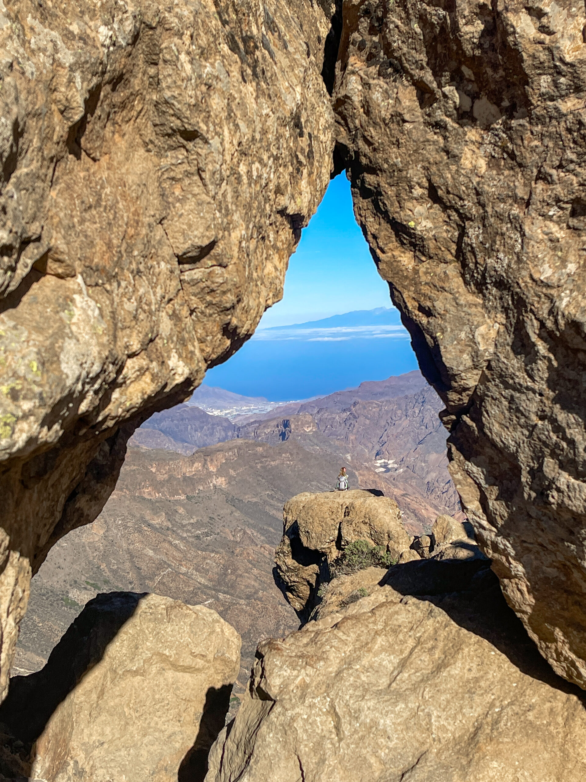 scorci sul Teide, Tenerife infatti si trova poco lontano da Gran Canaria