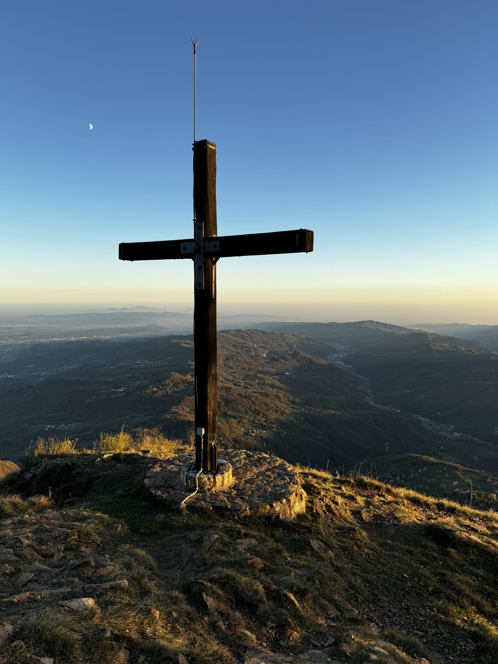 Cima Marana attendendo il tramonto