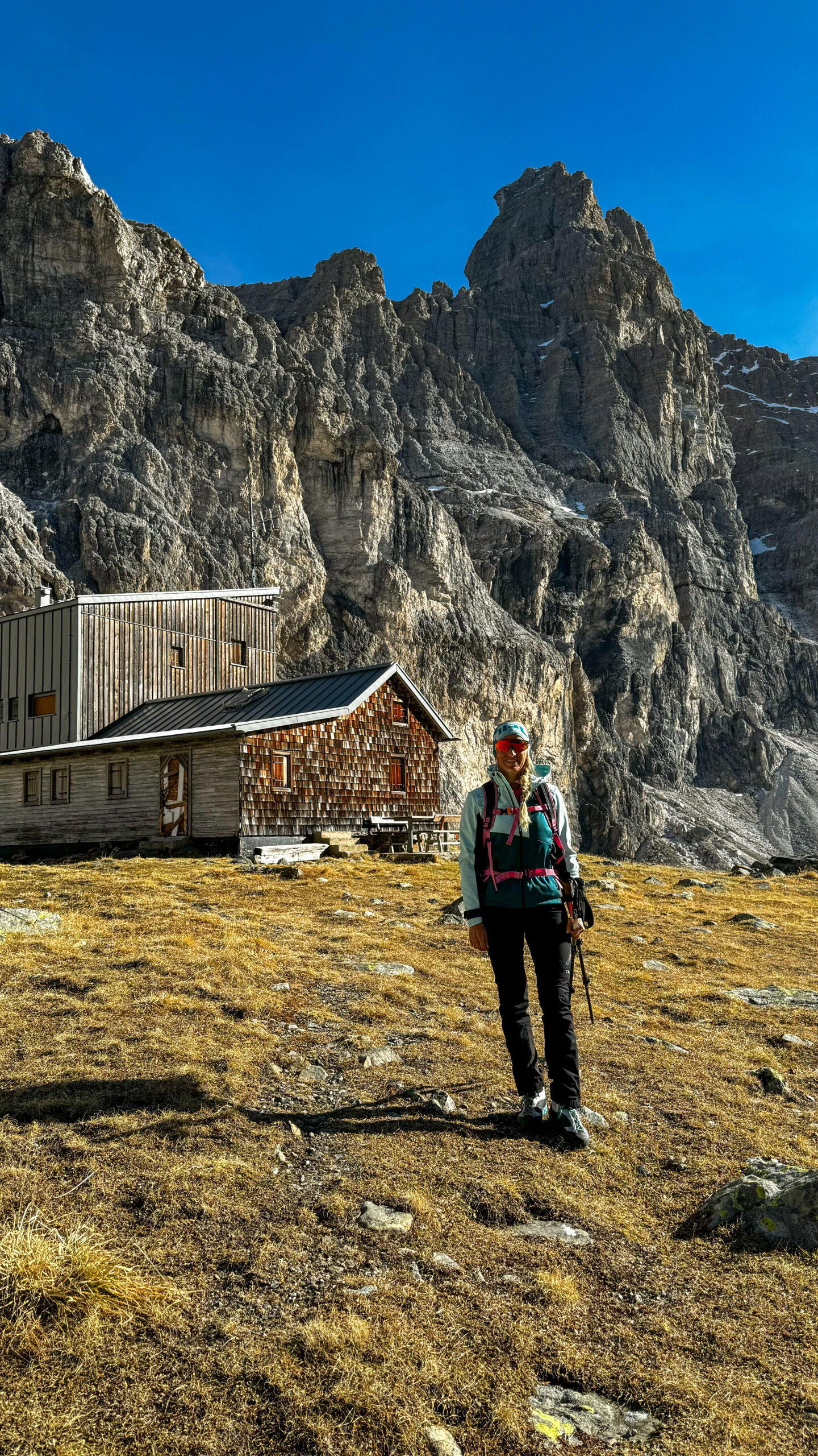 Il Tribulaun e il rifugio Calciati