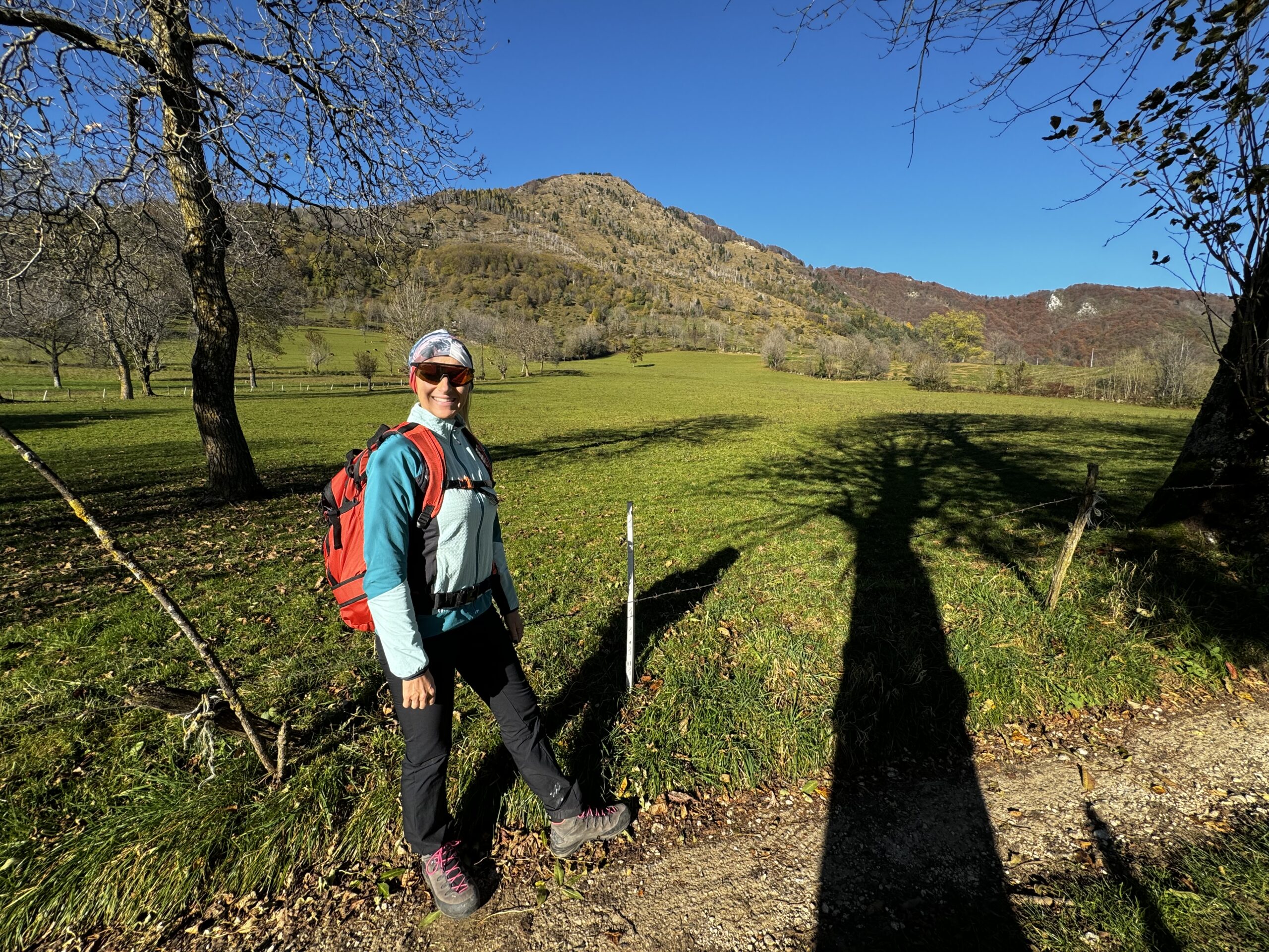 Strada sterrata dopo contrà Gebbani