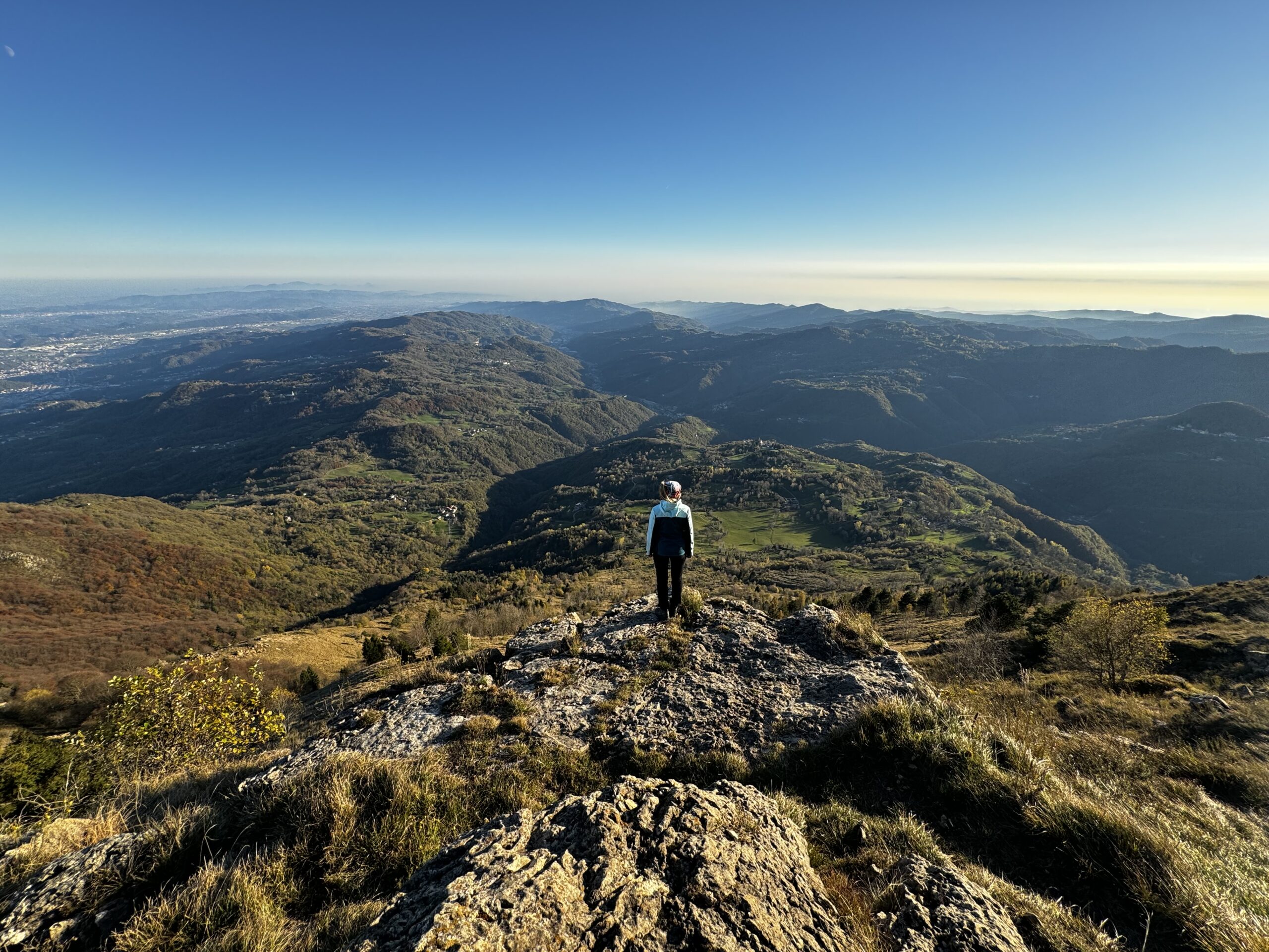 vista dalla cima